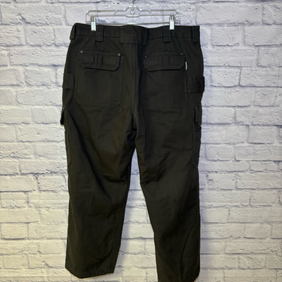 Duluth Trading Co. Fleece Lined Cargo Pants Men’s 40x30 #3237-18 Work Pants - Picture 10 of 16